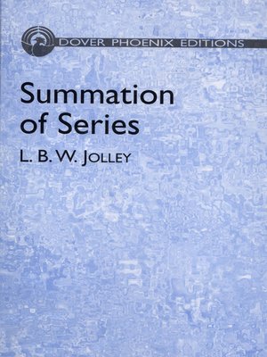 cover image of Summation of Series